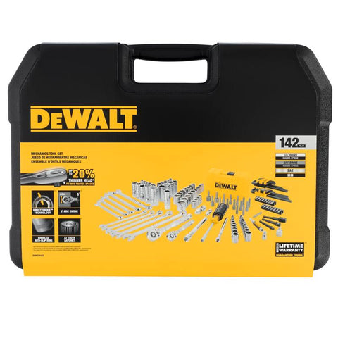 DeWalt Mechanic Tool Set 142P