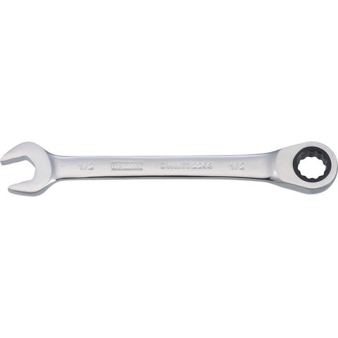 DeWalt SAE Ratcheting Combination Wrench, 1/2"