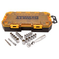 DeWalt Stackable 1/4" Drive Socket Set, 25 Piece