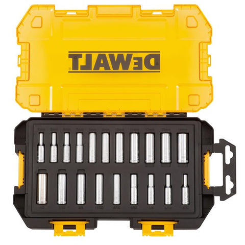 DeWalt 1/4" Drive Deep Socket Set, 20 Piece