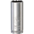 DeWalt SAE 12 Point 3/8" Drive Deep Socket, 9/16"