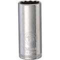 DeWalt Metric 12 Point Socket, 3/8" Drive, 16mm