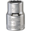 DeWalt Metric 12 Point 3/8" Drive Socket, 10mm