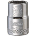 DeWalt Metric 12 Point Socket, 3/8" Drive, 11mm