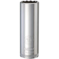 DeWalt Metric 12 Point Socket, 1/2" Drive, 19MM