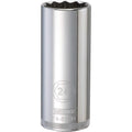 DeWalt Metric 12 Point 1/2" Drive Deep Socket, 24mm