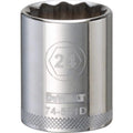 DeWalt Metric Standard Socket, 24 mm x 1/2" Drive, 12 Point