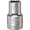 DeWalt SAE Standard Socket, 7/16" x 1/2" Drive, 12 Point