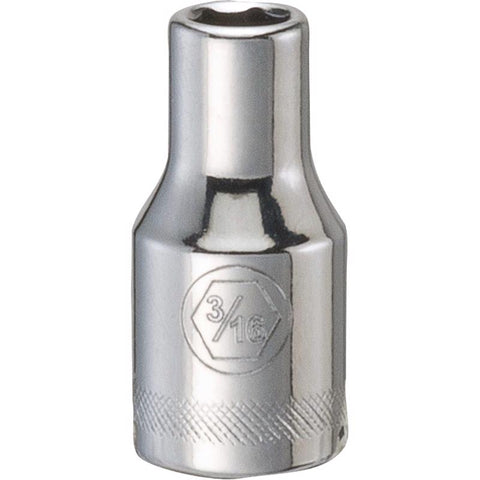 DeWalt SAE Deep Socket, 3/16" x 1/4" Drive, 6 Point