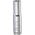 DeWalt Metric Deep Socket, 7 mm x 1/4" Drive, 6 Point