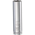 DeWalt Metric Deep Socket, 9 mm x 1/4" Drive, 6 Point