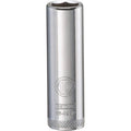 DeWalt Metric Deep Socket, 10 mm x 1/4" Drive, 6 Point