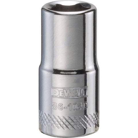 DeWalt Metric Deep Socket, 7 mm x 1/4" Drive, 6 Point