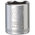 DeWalt Metric Deep Socket, 14 mm x 1/4" Drive, 6 Points