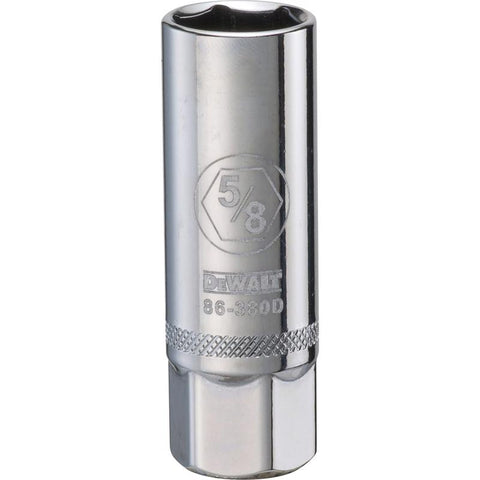DeWalt SAE Spark Plug Socket, 5/8" x 3/8" Drive