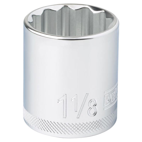 DeWalt Socket 1-1/8x1/2" SAE