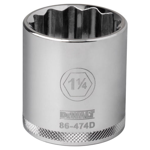 DeWalt Socket 1-1/4x1/2" SAE
