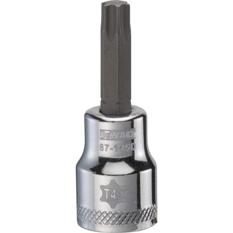 DeWalt Torx 3/8" Drive Star Bit Socket, T40