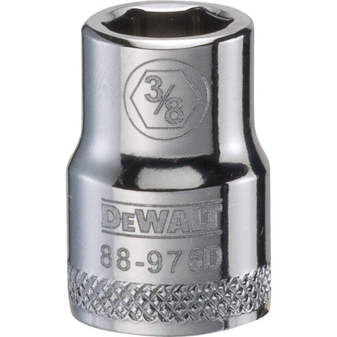 DeWalt Fractional SAE Standard Socket, 3/8"