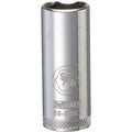 DeWalt Polished Chrome Vanadium Deep Sockets, 3/8" Drive, 5/8"