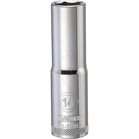 DeWalt Metric Deep Socket, 14 MM