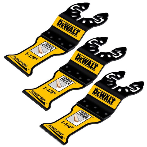 DeWalt Osc Bld Set 1-1/4 3p