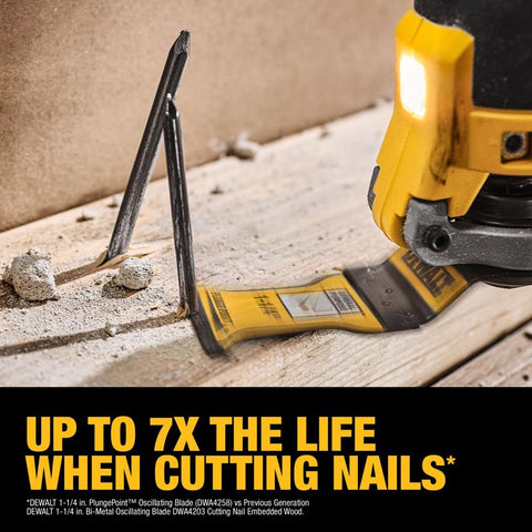 DeWalt Osc Bld Set 1-1/4 3p