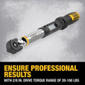 DeWalt Torque Wrench 3/8" Dw