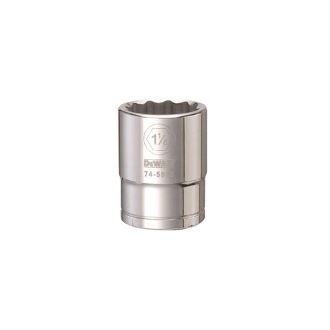 DeWalt SAE 12 Point Socket, 3/4" Drive, 1-1/8"