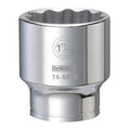 DeWalt SAE 12 Point Socket, 3/4" Drive, 1-11/16"