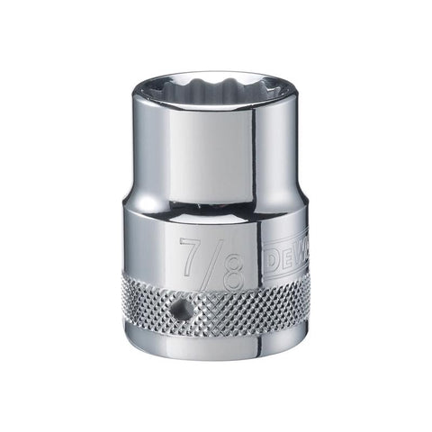 DeWalt SAE 12 Point Impact Socket, 3/4" Drive, 7/8"