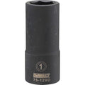 DeWalt SAE Deep Impact Socket, 3/4" Drive, 1"