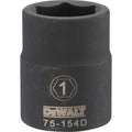 DeWalt Impact Socket SAE, 3/4" Drive, 1"