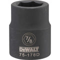 DeWalt Impact Socket SAE, 3/4" Drive, 7/8"