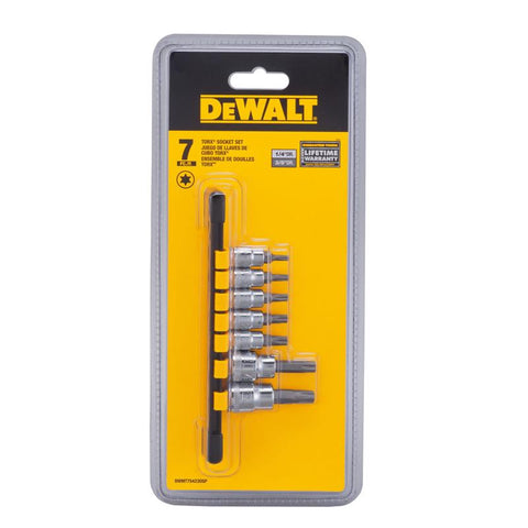 DeWalt Torx Bit Socket Set 7p