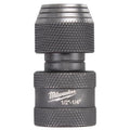 Milwaukee Shockwave Hexagonal Adapter, 1/2" Square to 1/4"