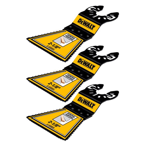 DeWalt Osc Bld Set 2-1/8 3p