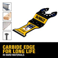DeWalt 2-1/8 in. W Bi-Metal/Carbide Tipped Remodeler Oscillating