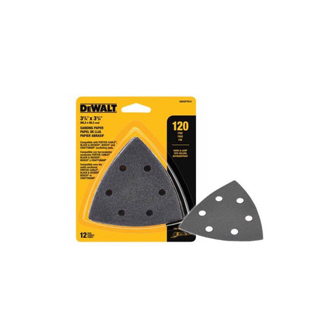 DeWalt Sandpaper 3.75 Tria 120g