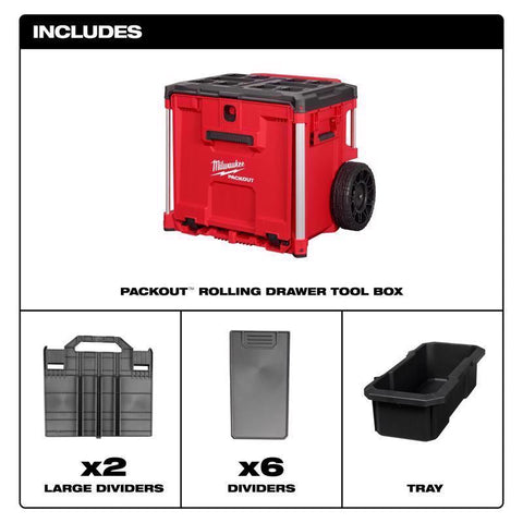Milwaukee PACKOUT Rolling Drawer