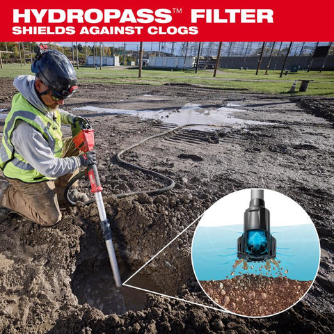 Milwaukee Trnsfr Pump HP 1-1/4gph