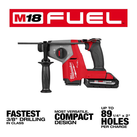 Milwaukee m18 Rtry Hmrdrill 5/8 2b