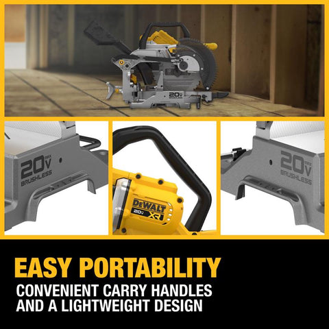 DeWalt 20v Db Cmpnd Miter saw10