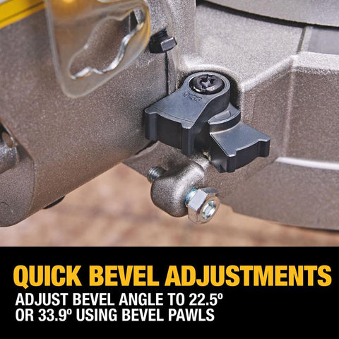 DeWalt 12" 2Bevel Miter Saw