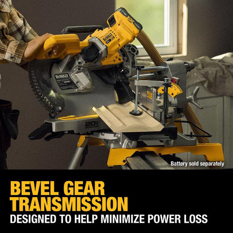 DeWalt 12" 2Bevel Miter Saw