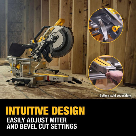 DeWalt 12" 2Bevel Miter Saw