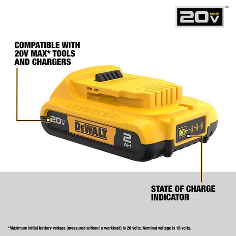 DeWalt 20V 2Tool Hammer Kit