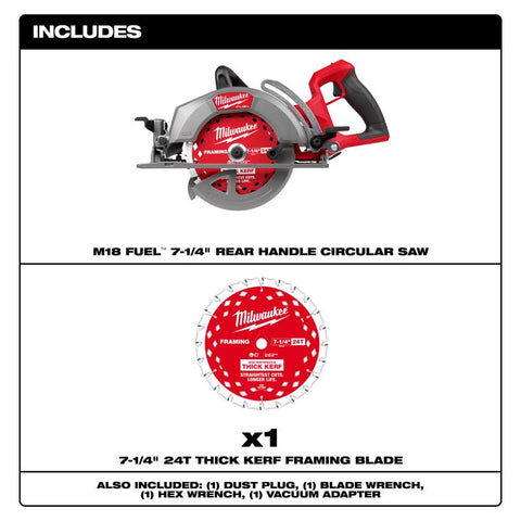Milwaukee M18 RH Circ Saw