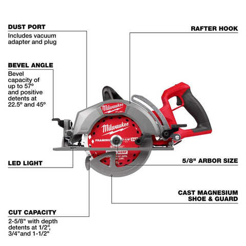Milwaukee M18 RH Circ Saw