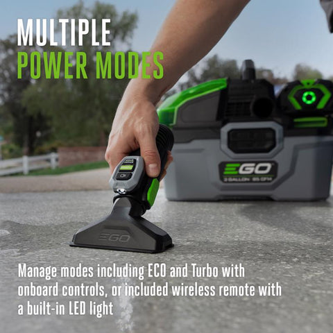 EGO Wet/dry Vac Bare Tool 3g